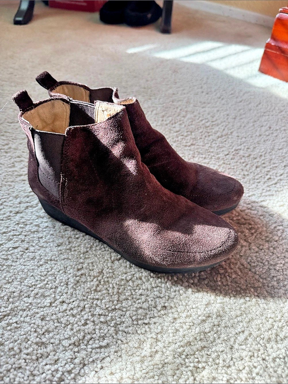 Women Dr. Scholl’s original collection
Brown Wedge Ankle Boots